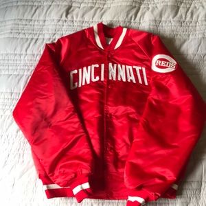 VINTAGE Cincinnati Reds Satin Jacket